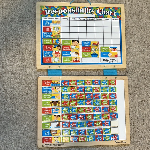 Melissa & Doug | Magnetic Responsibility Chart - Picture 2 of 10